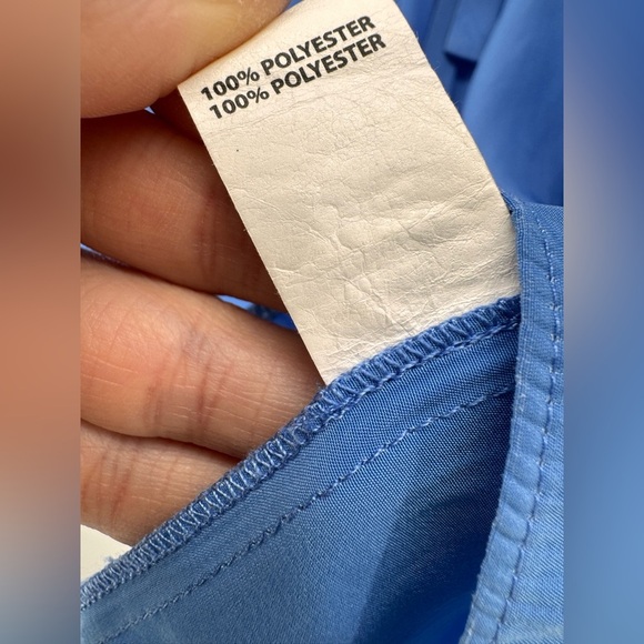 Ramy Brook Paris Peasant Blouse Blue - Picture 5 of 8